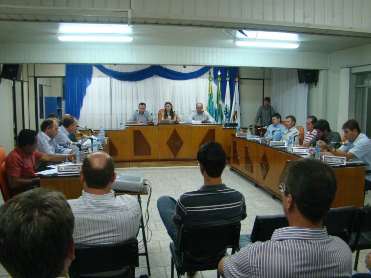Sessão ordinária do dia 29 da Câmara de Vereadores de Laranjeiras do Sul