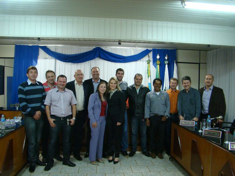 Homenagem dos Funcionários do Legislativo aos Vereadores de Laranjeiras do Sul