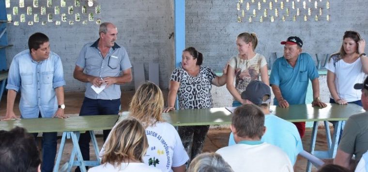 Vereador Ney Becker e prefeito Berto Silva firmam compromisso com o Rio Laranjeiras